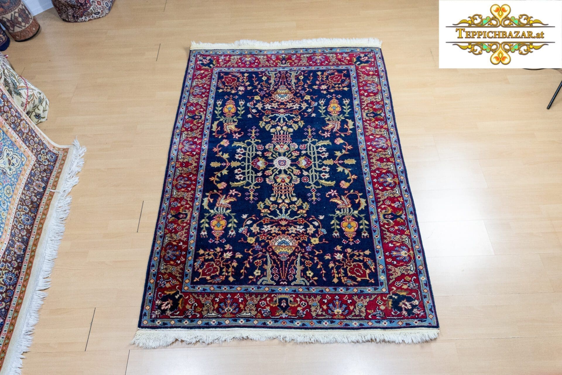(Verkauft) W1(#340) 198×132cm Handgeknüpfter Täbriz Perserteppich
