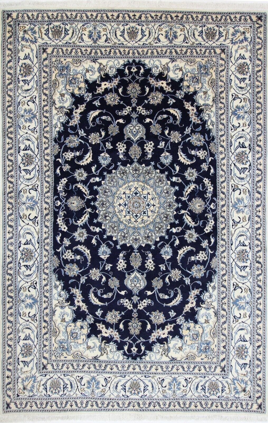 Originaler Nain Perserteppich, neue Ware, 297 cm x 196 cm in einwandfreiem Zustand