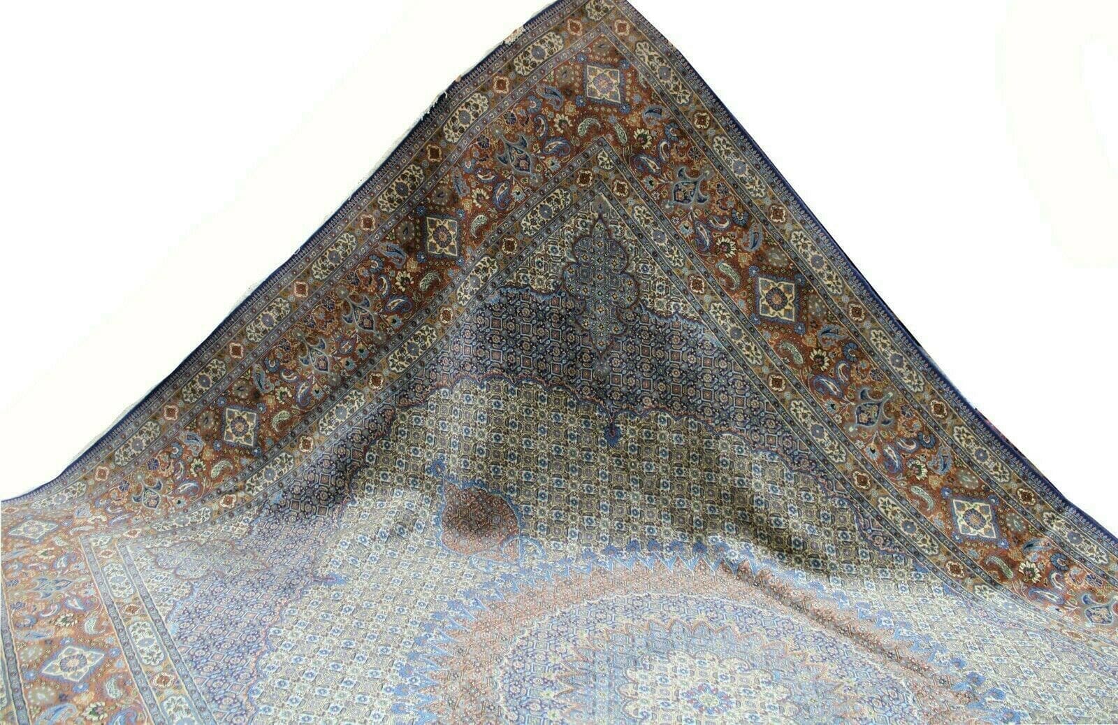 Originaler Moud Perserteppich, Übergröße 482 x 338 cm, exzellenter Zustand