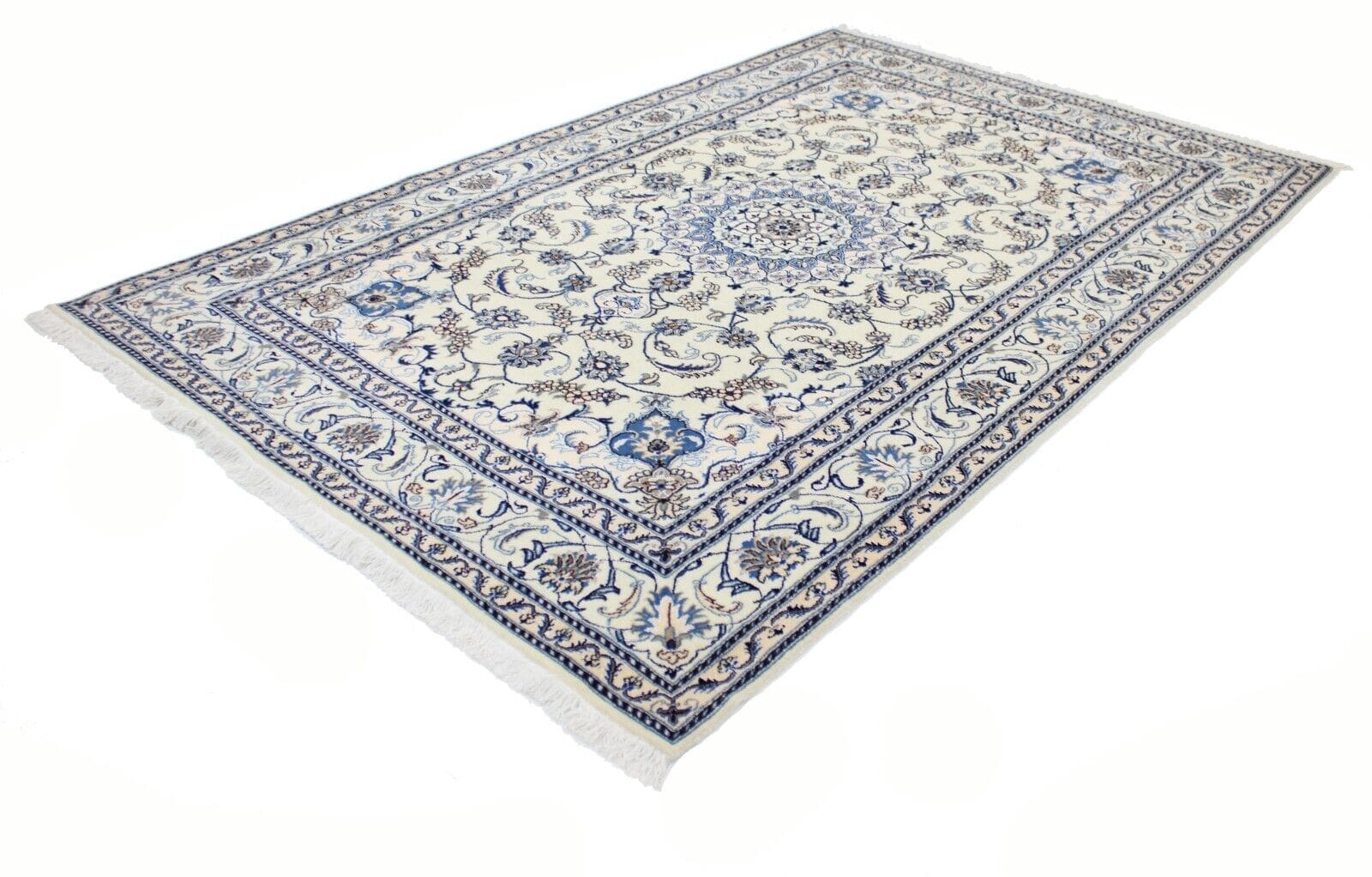 Originaler Nain Perserteppich, neue Ware, 300 cm x 197 cm in hervorragendem Zustand