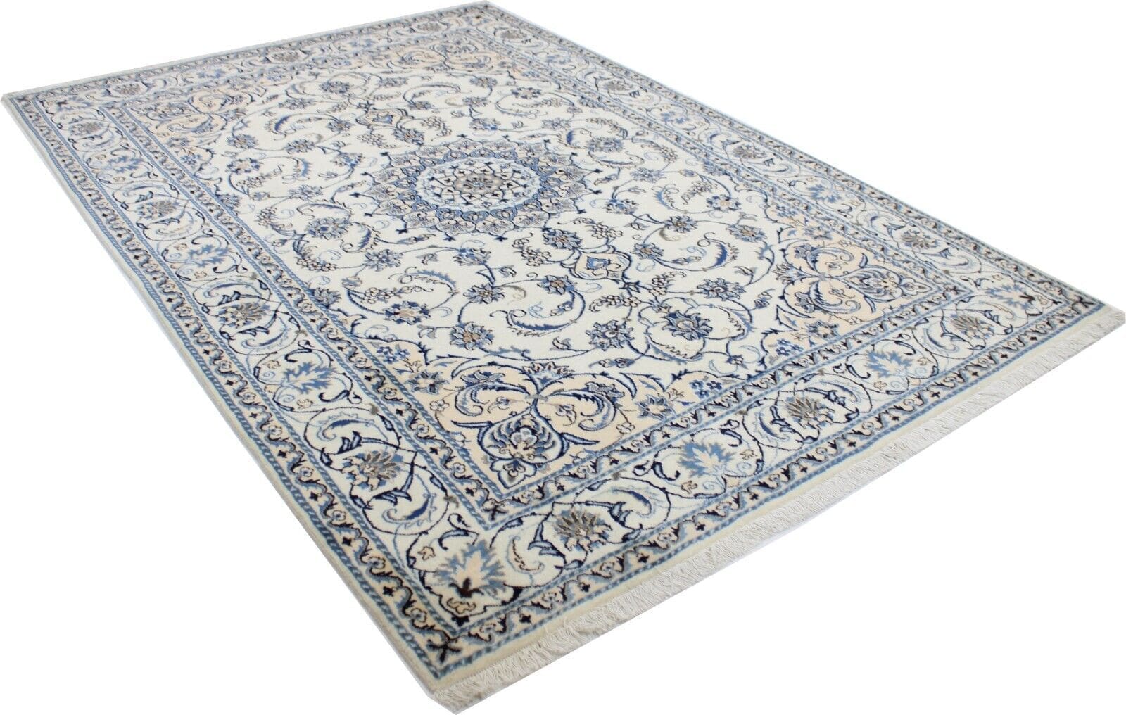 Originaler Nain Perserteppich, neue Ware, 290 cm x 198 cm in hervorragendem Zustand