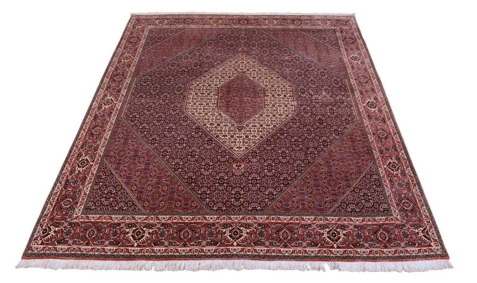 Handgeknüpfter Perserteppich Bidjar Boukan im quadratischen Format 288 x 247 cm – Orientteppich