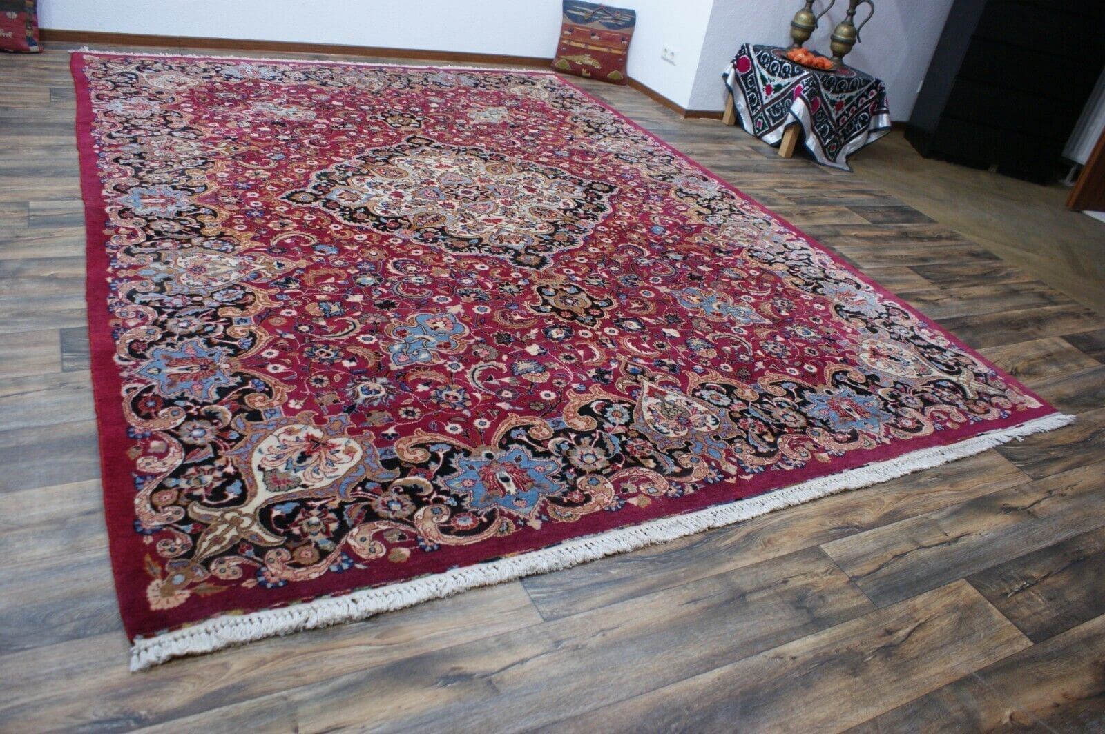Handgeknüpfter Original Teppich Mashad | ca. 352 x 263 cm