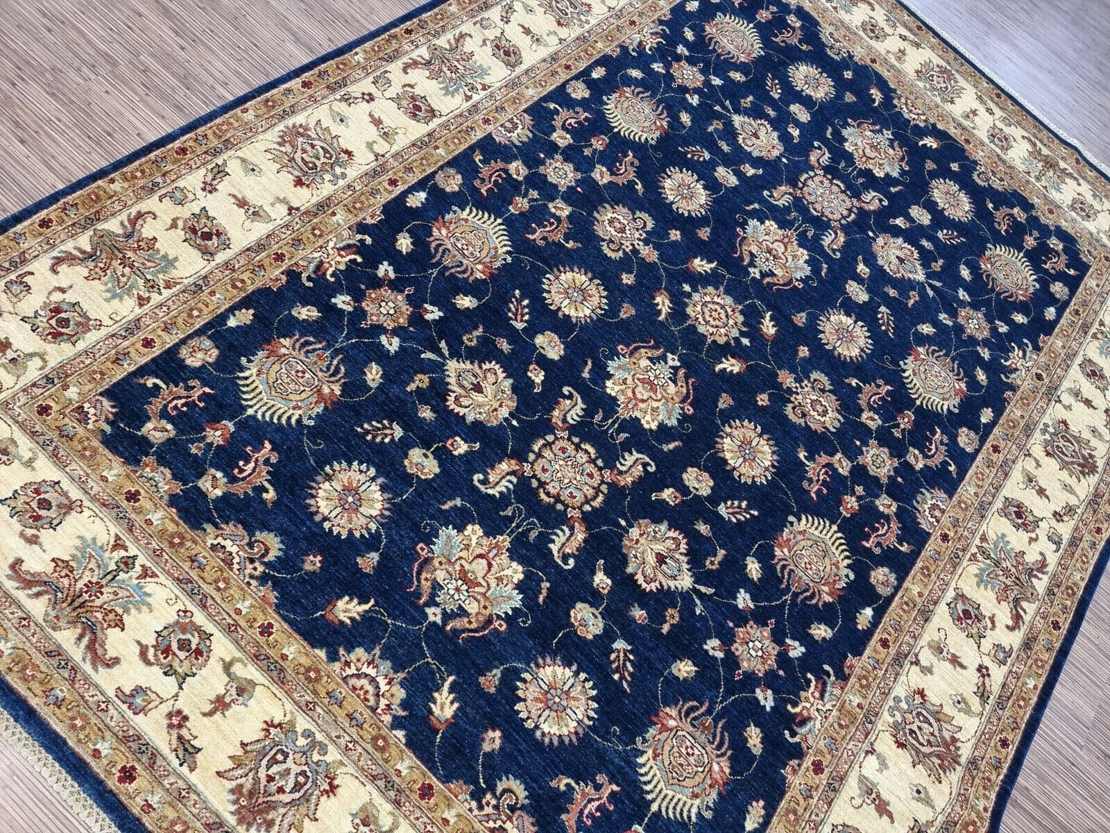 Hochwertiger Original Pakistanischer Ziegler, 212x290 cm, Teppich