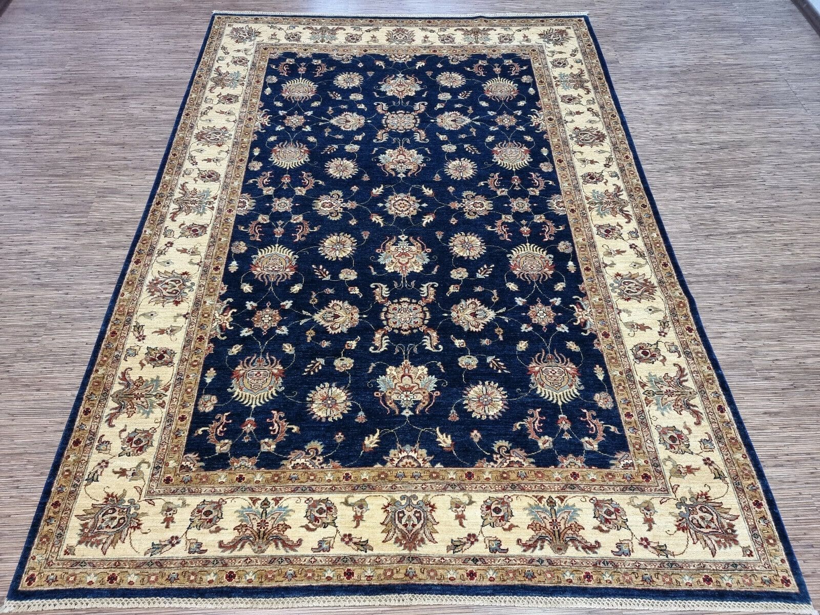Hochwertiger Original Pakistanischer Ziegler, 212x290 cm, Teppich
