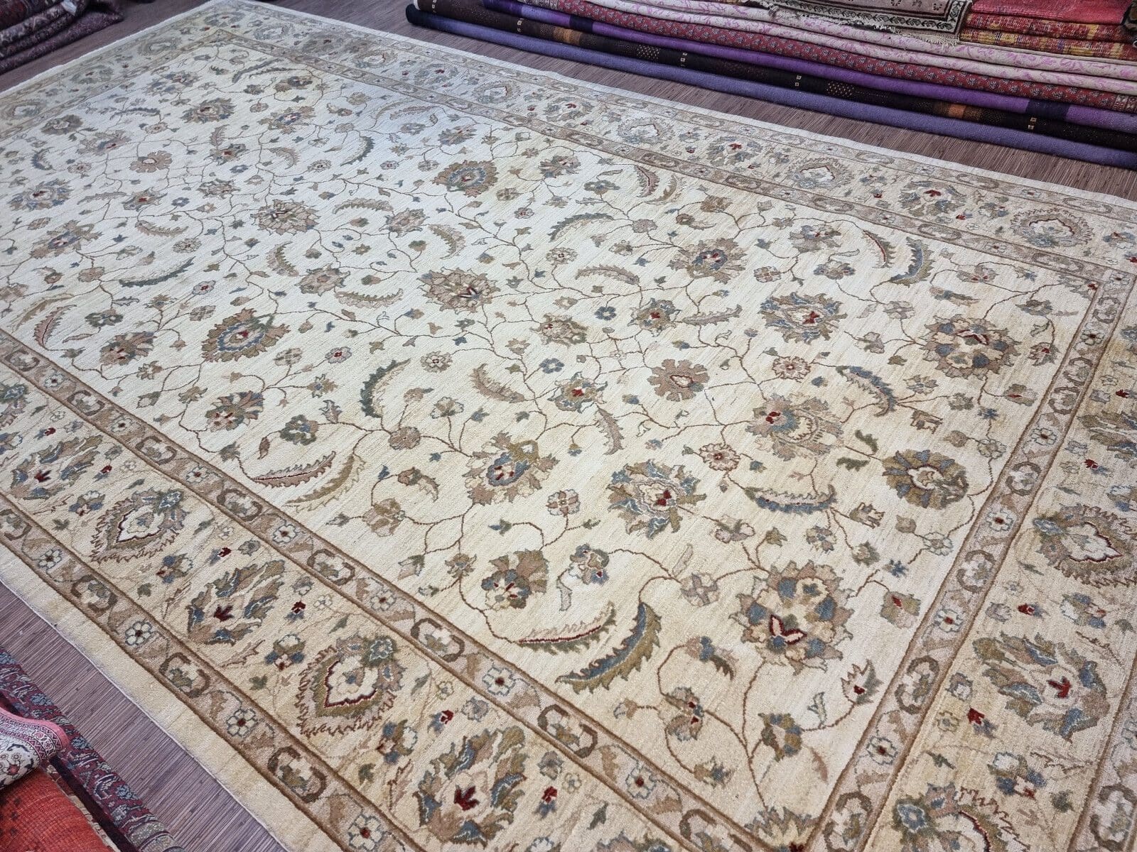 Wunderschöner Original Pakistanischer Ziegler Farahan Teppich, 490 x 278 cm
