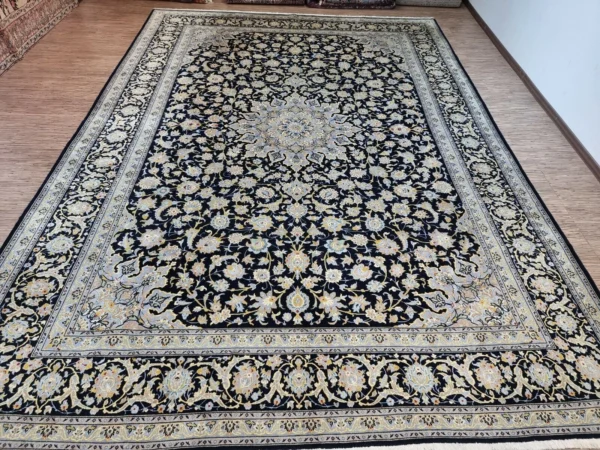440 x 310 cm² Herrlicher original Handgeknüpfter Perserteppich Keshan (Kaschan)
