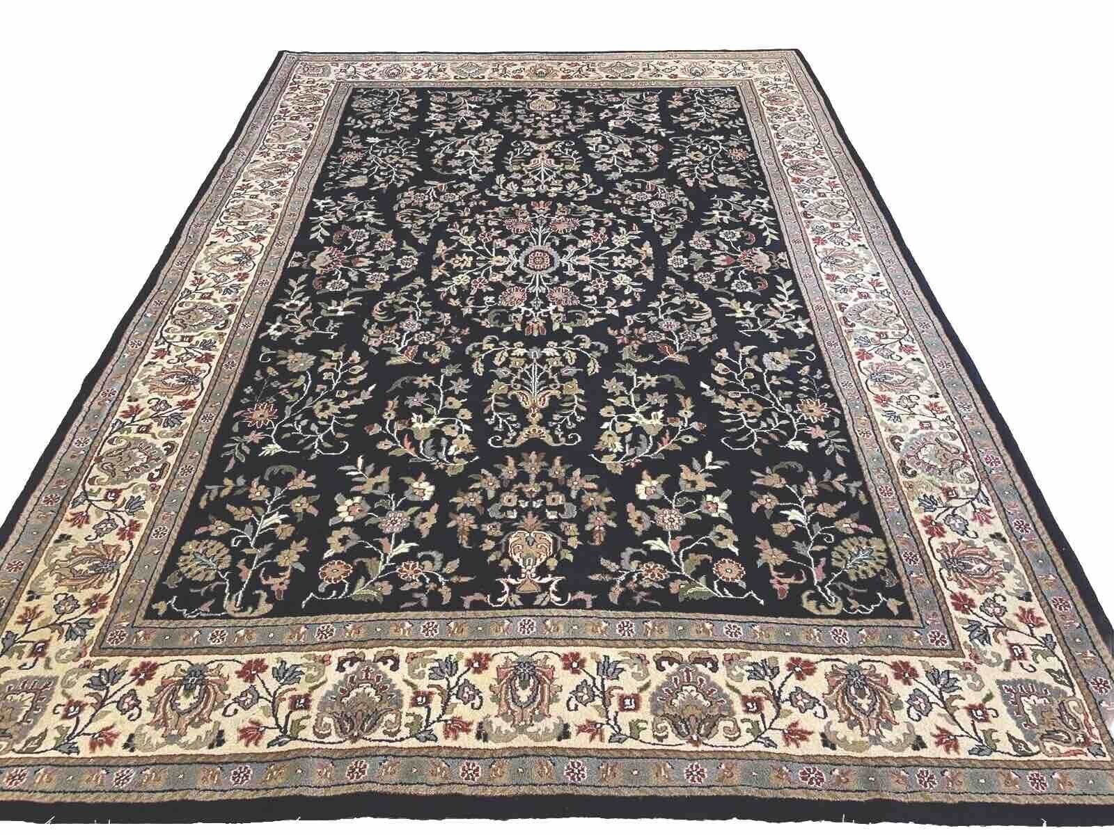 Exklusiver Kaschmir Perserteppich 350x250 cm - 100% Reine Schurwolle, Handgeknüpft