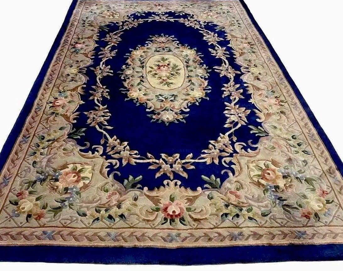 Peking Teppich 285 x 185 cm, 220.000 Knoten, Royal Peking Muster, luxuriös, handgeknüpft, Perserteppich