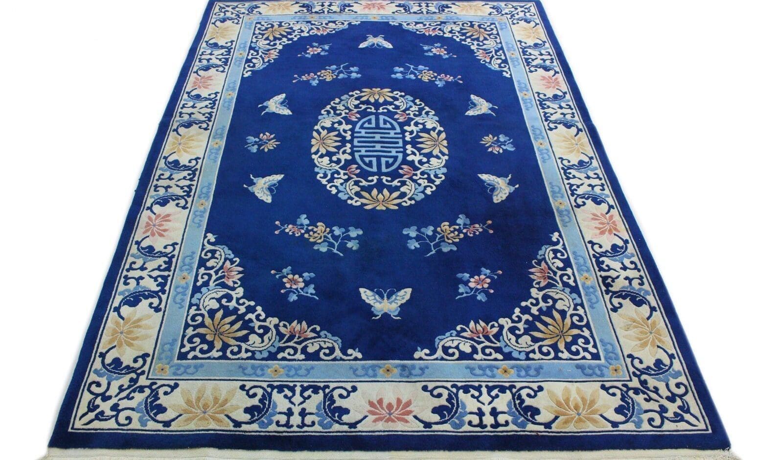 Klassischer 300x200 cm Perserteppich – Handgeknüpft, ca. 25-40 Jahre alt, gründlich geprüft & gewaschen