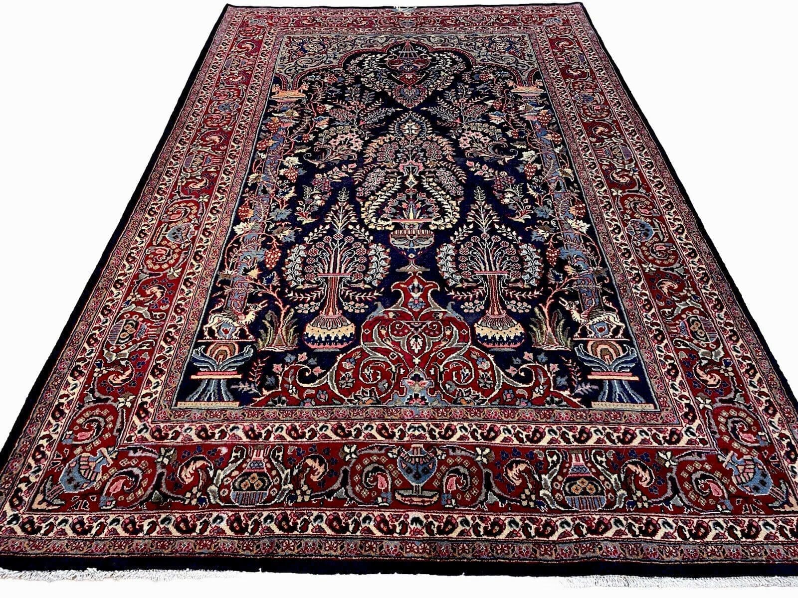 Klassischer Perserteppich Mashad 300x200 cm