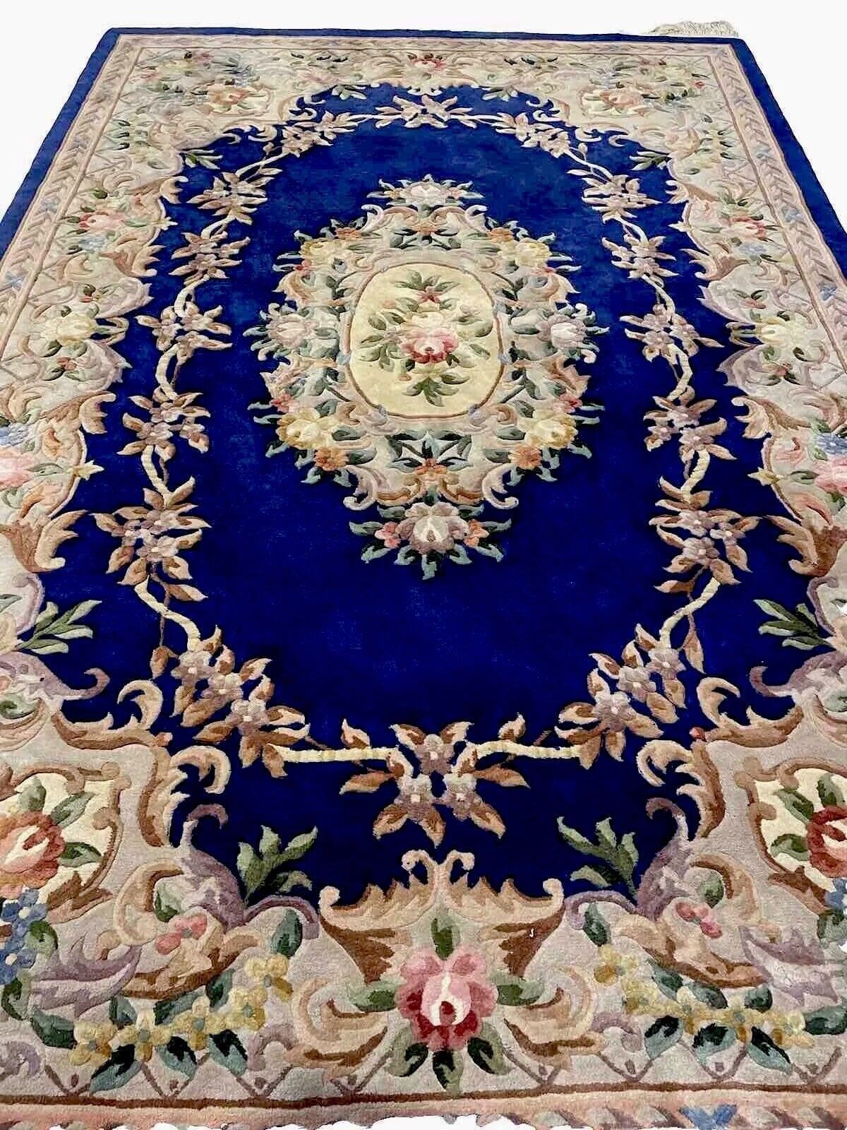 Peking Teppich 285 x 185 cm, 220.000 Knoten, Royal Peking Muster, luxuriös, handgeknüpft, Perserteppich
