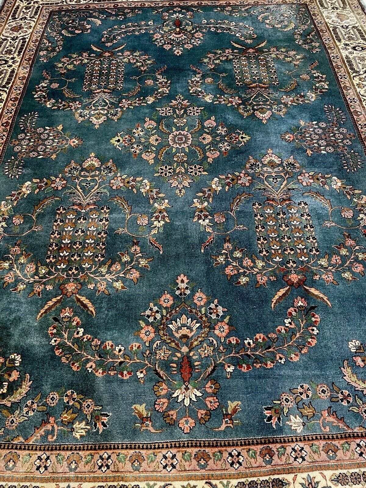 Kaschmir Super Qualität – Handgeknüpfter Perserteppich 335x250 cm