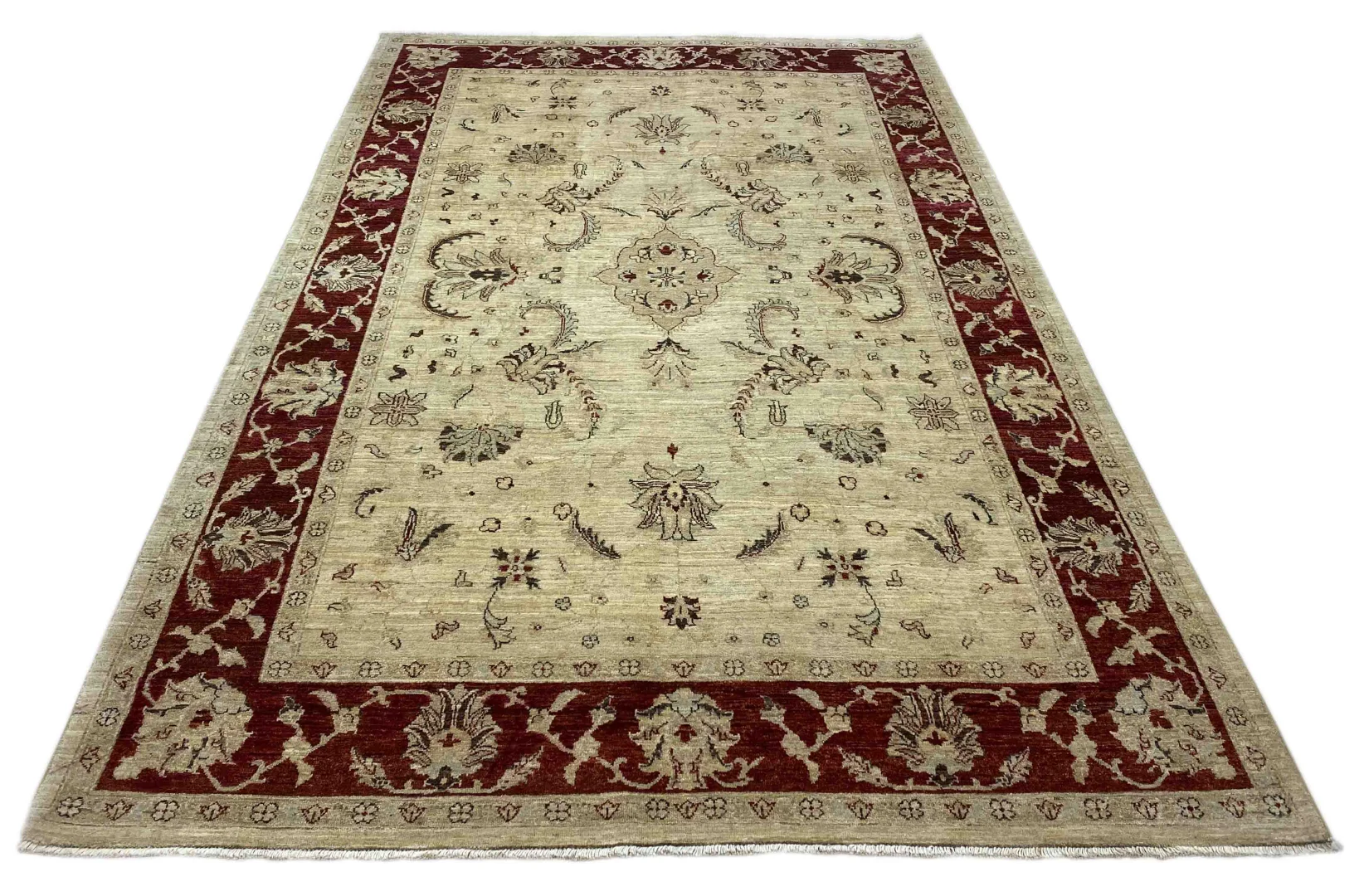 Ziegler Perserteppich 292 x 186 cm - 200.000 Knoten/m² - handgeknüpft