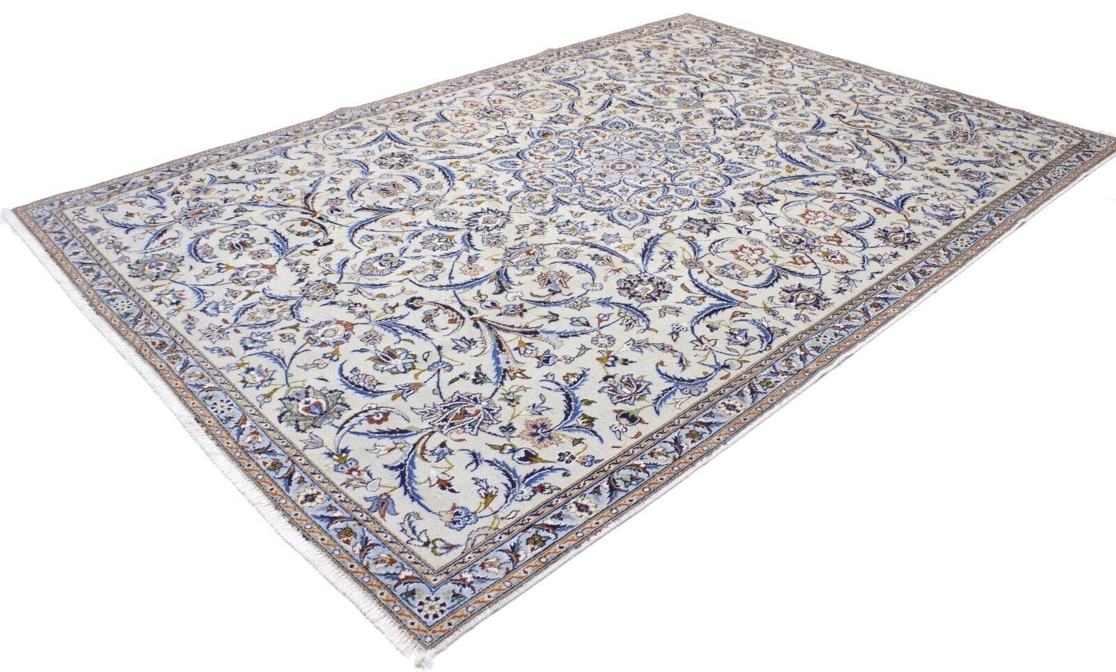 Original Handgeknüpfter Perserteppich Keshan 333 x 224 cm – Sehr Top Zustand, Fein, handgeknüpft, Perserteppich