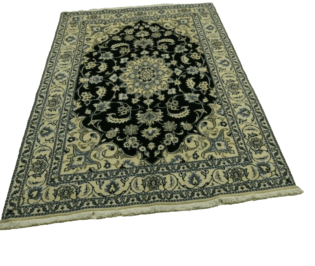 Wunderschöner Perserteppich Super Nain 244 x 160 cm, ca. 400.000 Knoten/m², 90 % Schurwolle, sehr gut/Perfekt, handgeknüpft, Perserteppich