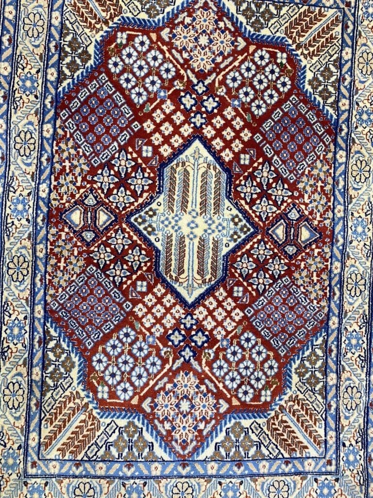 Wunderschöner Perserteppich 120x80 cm, 8000 Knoten/m², sehr feine Qualität, handgeknüpft