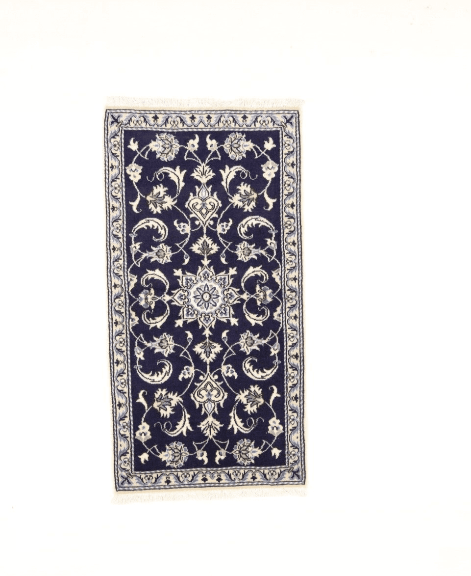Orientteppich 138 x 71 CM - Ca. 300.000 Knoten/m² - 100% Schurwolle - Top Neu - handgeknüpft - Perserteppich