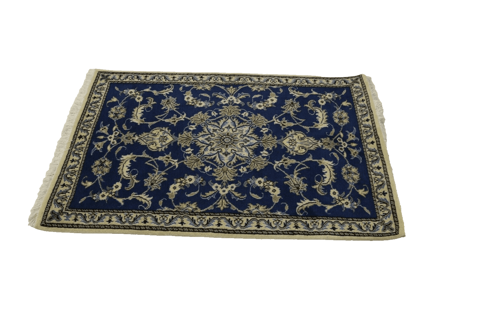 Perserteppich 138 x 88 cm | Ca. 300000 Knoten/m² | Schurwolle, Baumwolle | Neu, Top Qualität | Handgeknüpft