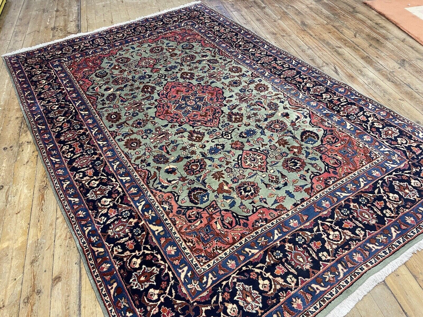 Original Perserteppich Mashad 200x300 cm – Top Qualität, handgeknüpft, geeignet für Fußbodenheizung