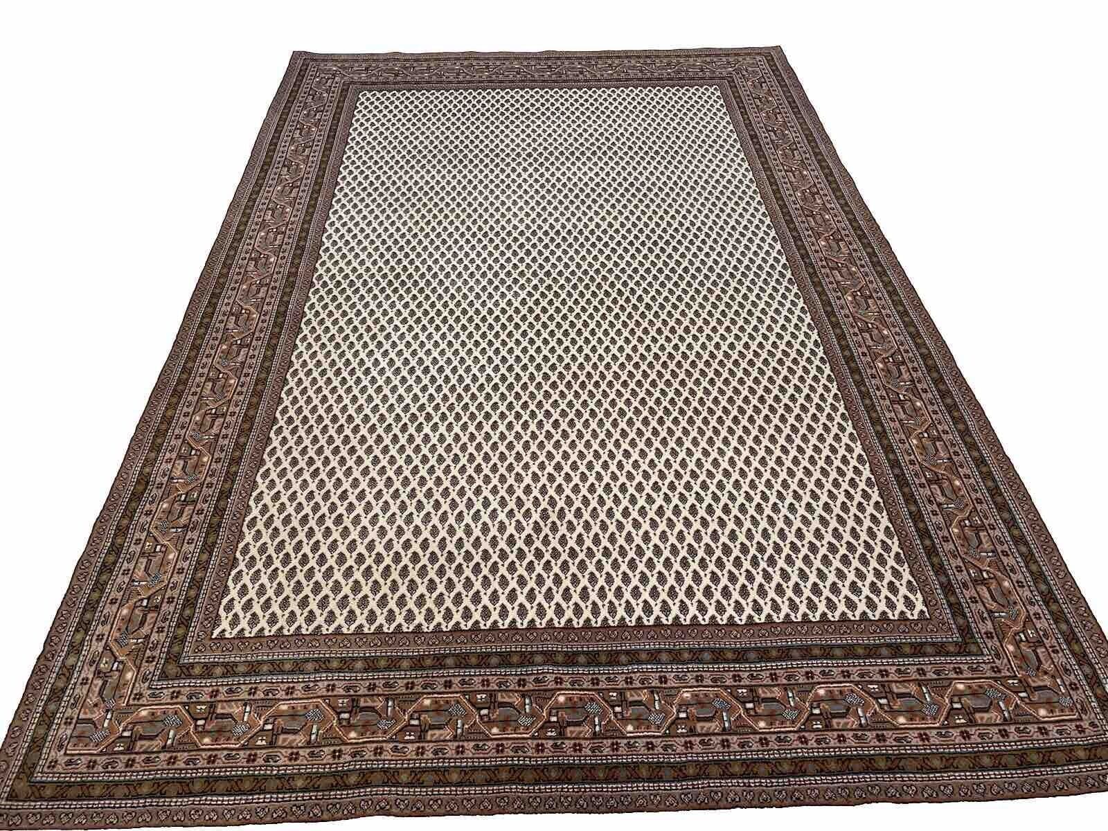 Perserteppich Sarough Mir 300x250cm – 12mm Florhöhe, Eignung für Fußbodenheizung, handgeknüpft