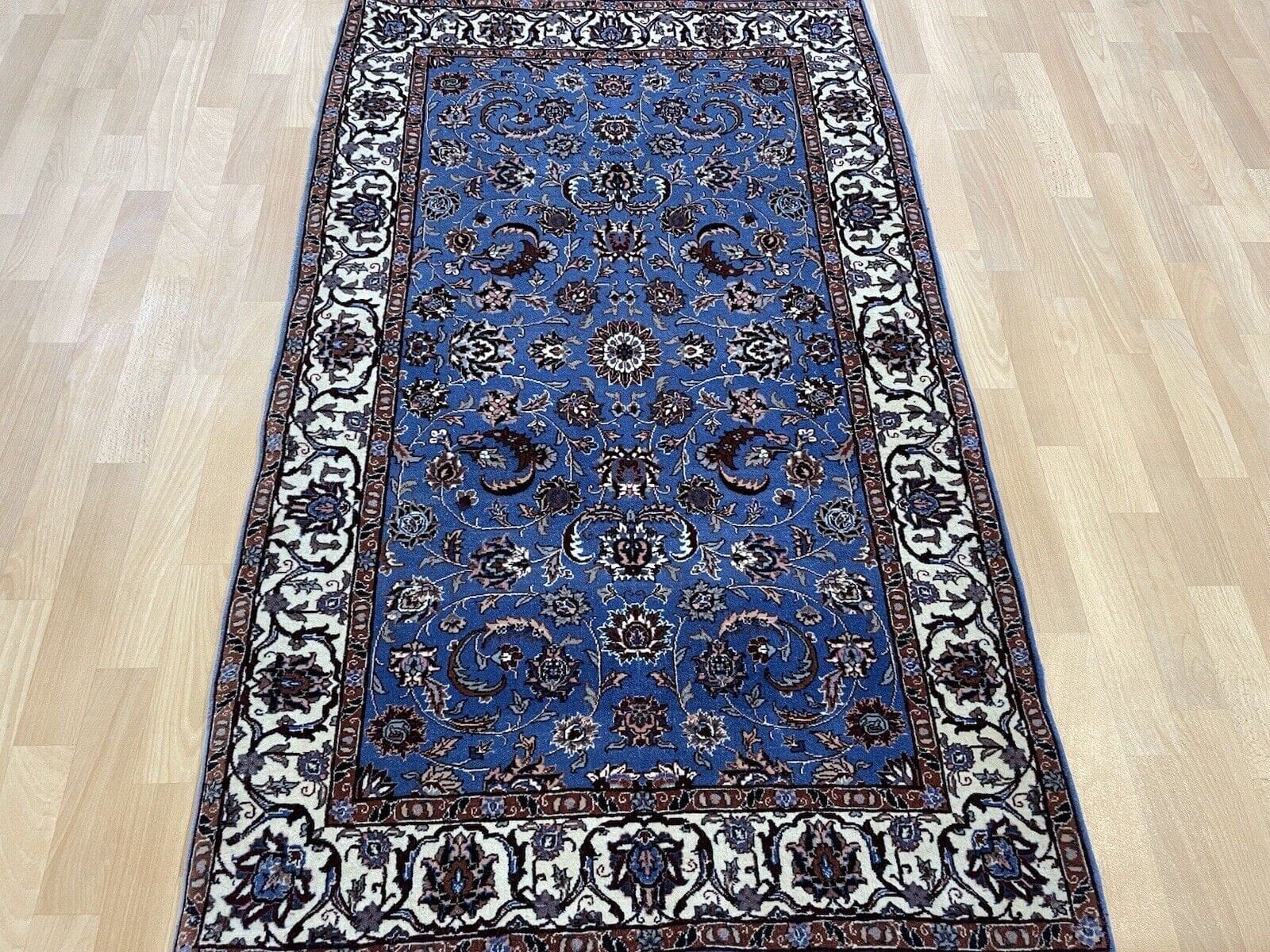Perserteppich 150x92 cm – Sehr feine Knotung, besonders schöne Farben, reine Schurwolle, handgeknüpft
