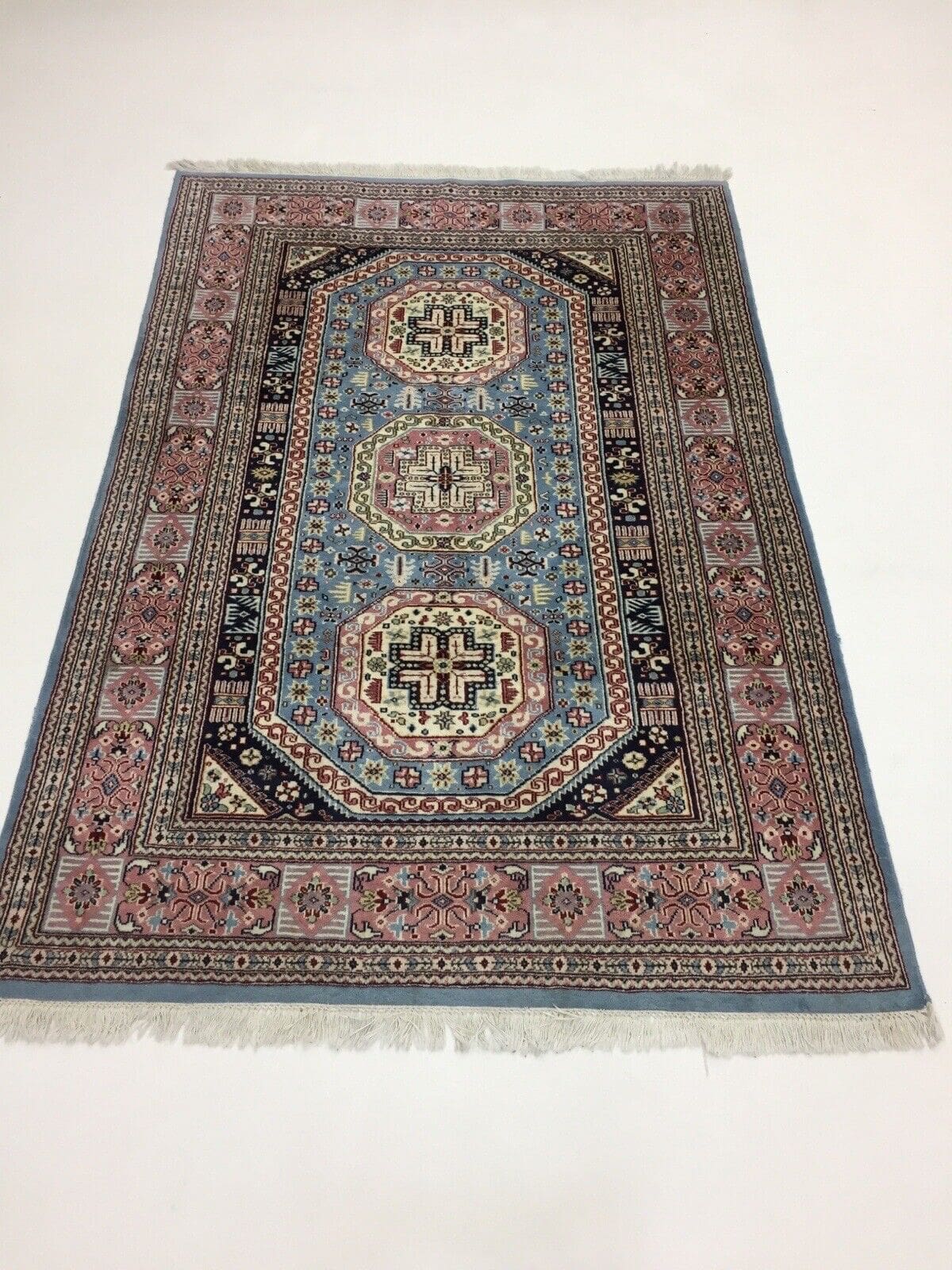 Original Bochara Perserteppich 249x150 cm – Top Qualität, besonders weiche Wolle, sehr fein geknüpft, handgeknüpft