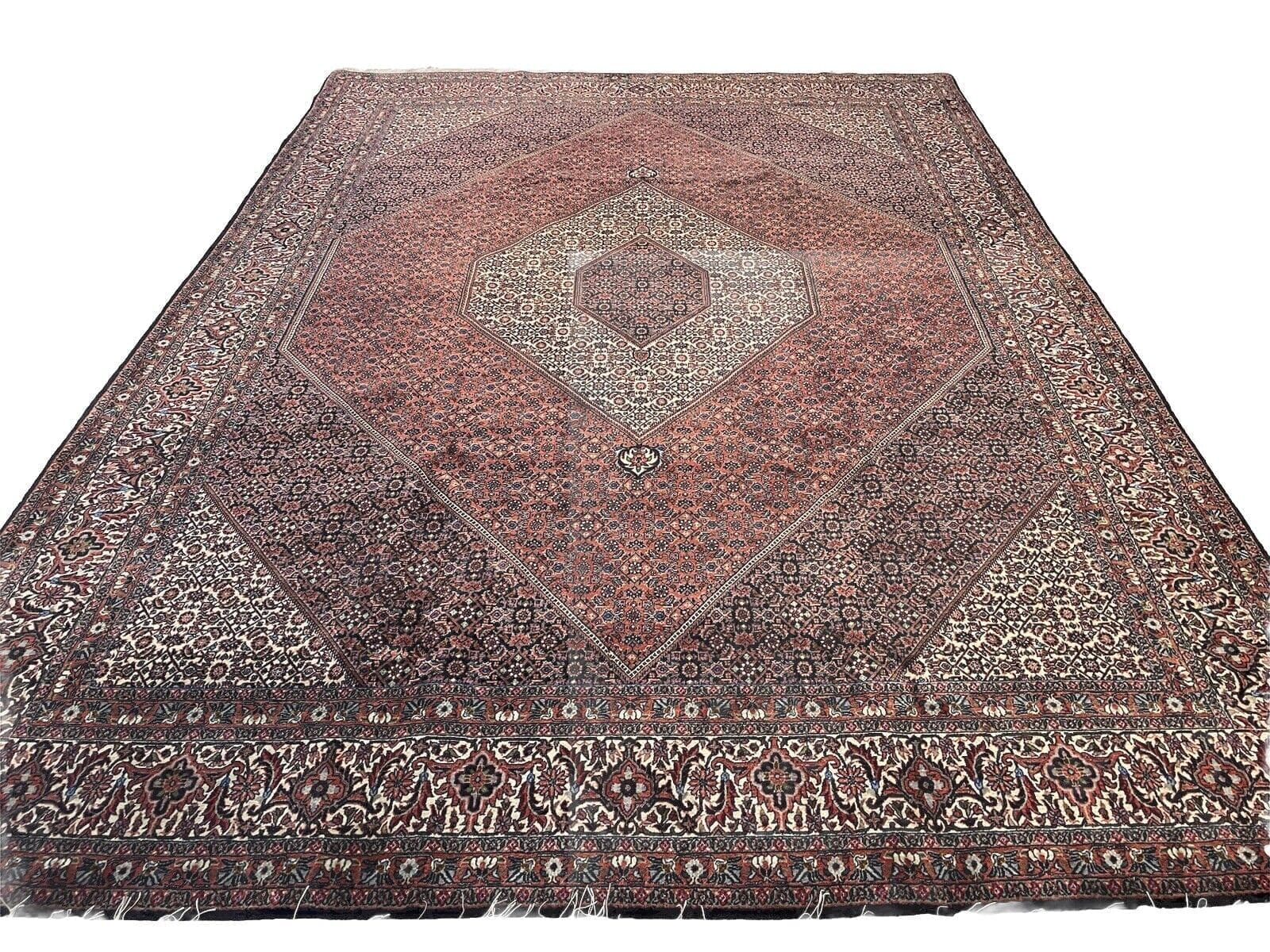Extrem feiner Bidjar Perserteppich 350x250 cm - Handgeknüpft, sehr gute Qualität, super Zustand, direkt vom Hersteller - handgeknüpft, Perserteppich