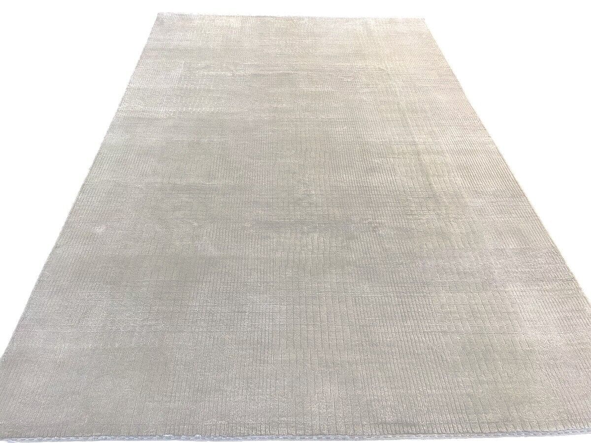 Elfenbeinfarbener First Class Loribaft Nepal Teppich 305x205 cm - 100% reine Hochlandwolle, sehr gute Qualität, neu - handgeknüpft Perserteppich