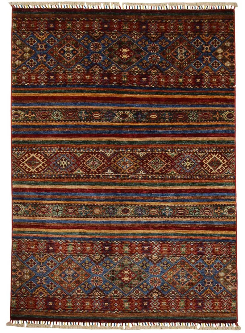 Ariana Ziegler Teppich 178 x 127 cm – Langlebige, glänzende Schurwolle, vielseitige Farben, handgeknüpft, Perserteppich