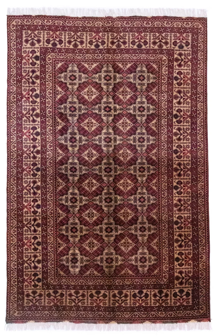 Ariana Ziegler Samarkand Teppich 283 x 201 cm – Glänzende Schurwolle, Langlebig, Vielfältige Farben – Handgeknüpft, Perserteppich