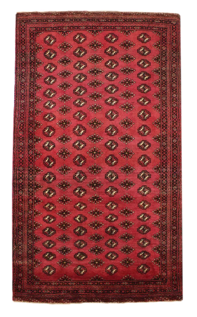 Belutsch Perserteppich 221 x 121 cm – Knotendichte: 120.000 - 250.000 Knoten/m², handgeknüpft