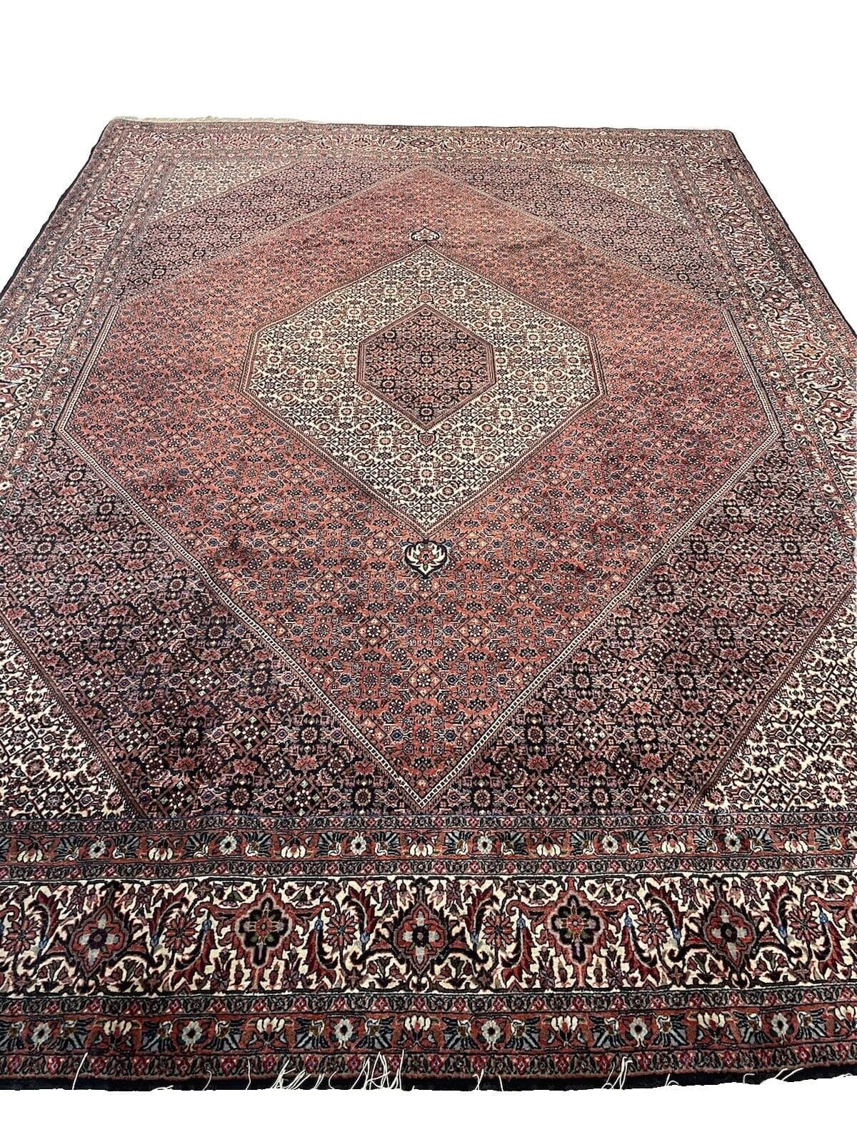 Extrem feiner Bidjar Perserteppich 350x250 cm - Handgeknüpft, sehr gute Qualität, super Zustand, direkt vom Hersteller - handgeknüpft, Perserteppich