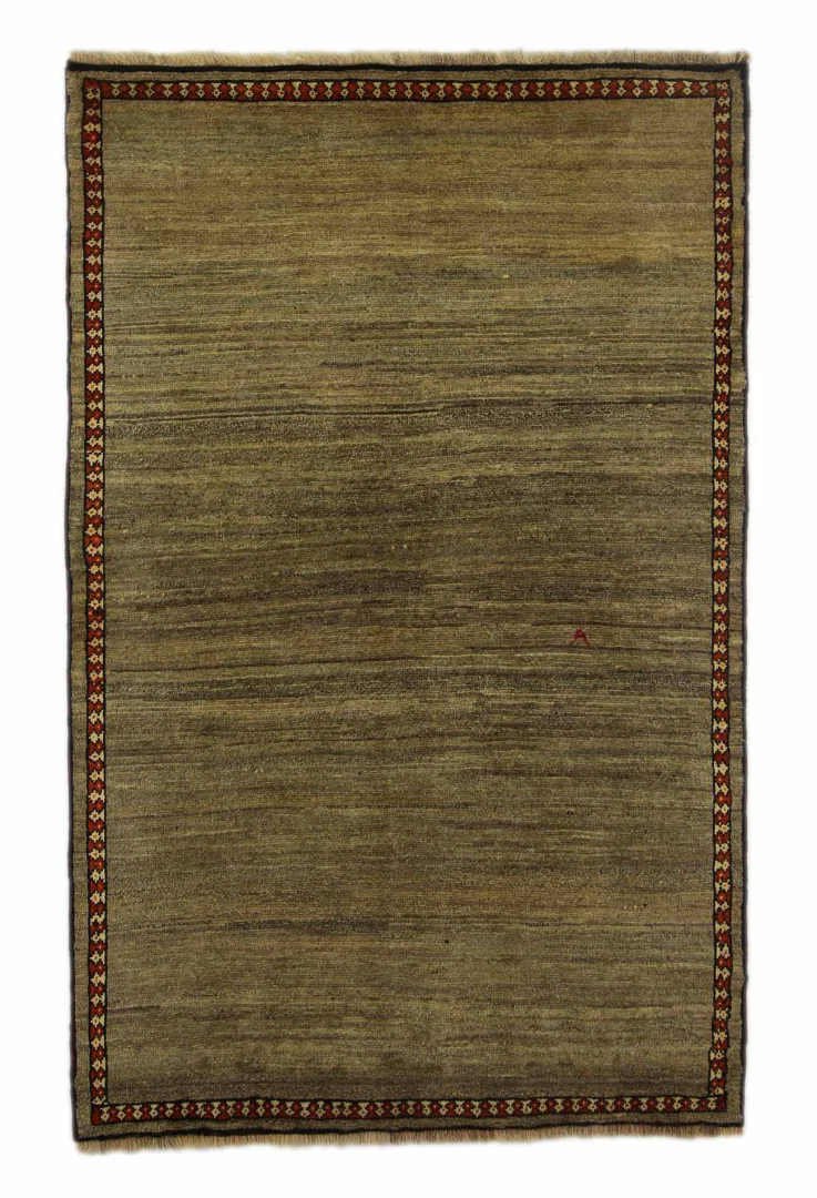 Gabbeh - Shuli 197 x 127 cm, 90.000 - 180.000 Knoten/m², ausgefallene Muster auf glanzvoller Schurwolle, handgeknüpft, Perserteppich