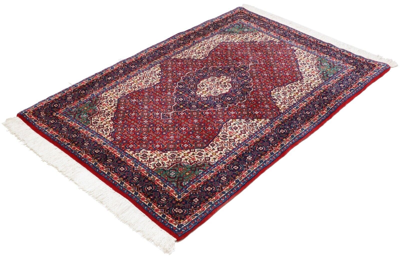 Bidjar Perserteppich 154 x 108 cm - Top Zustand, 100% Handgeknüpft