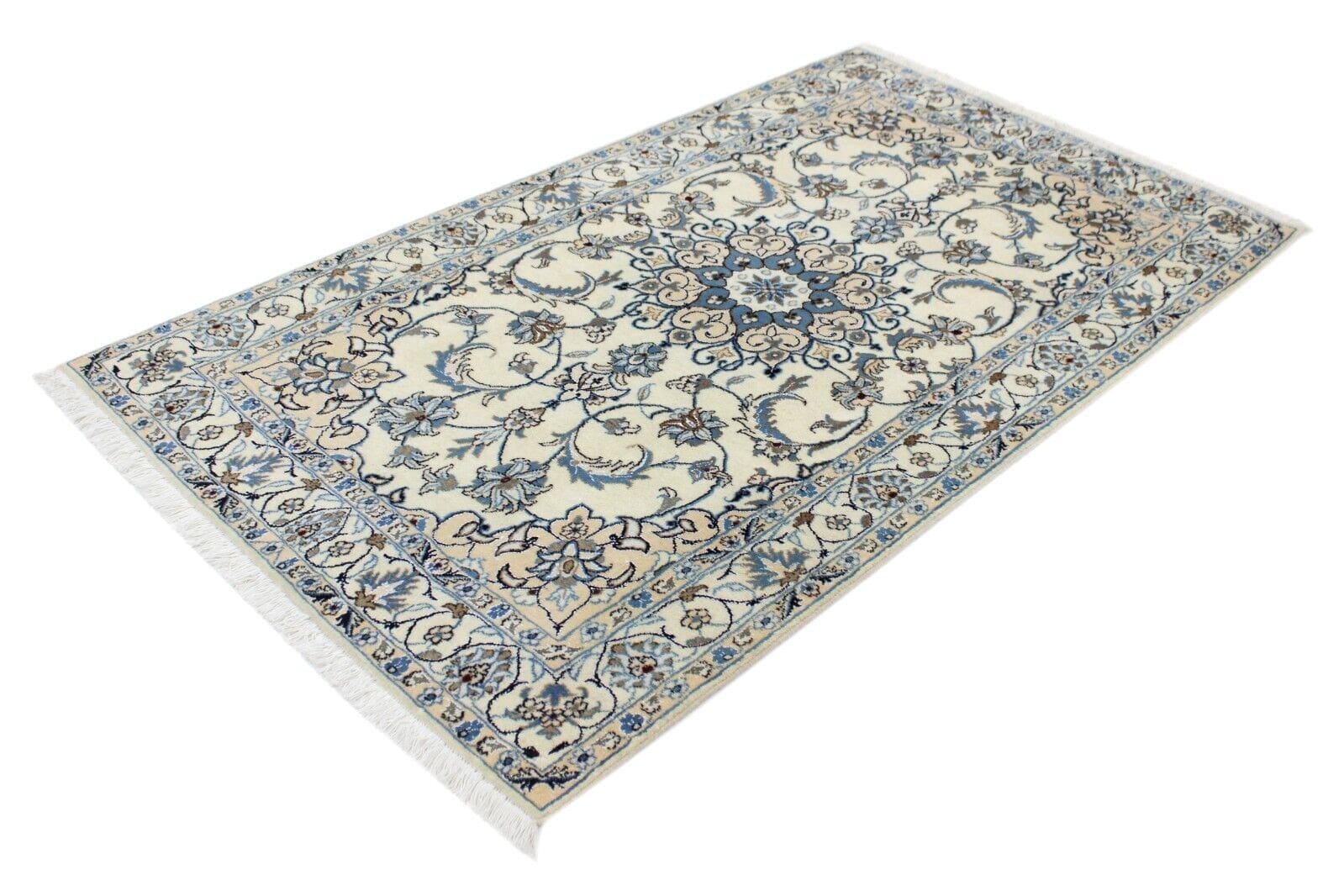Original Perserteppich Nain 210 cm x 122 cm - Top Zustand, Handgeknüpft, Perserteppich