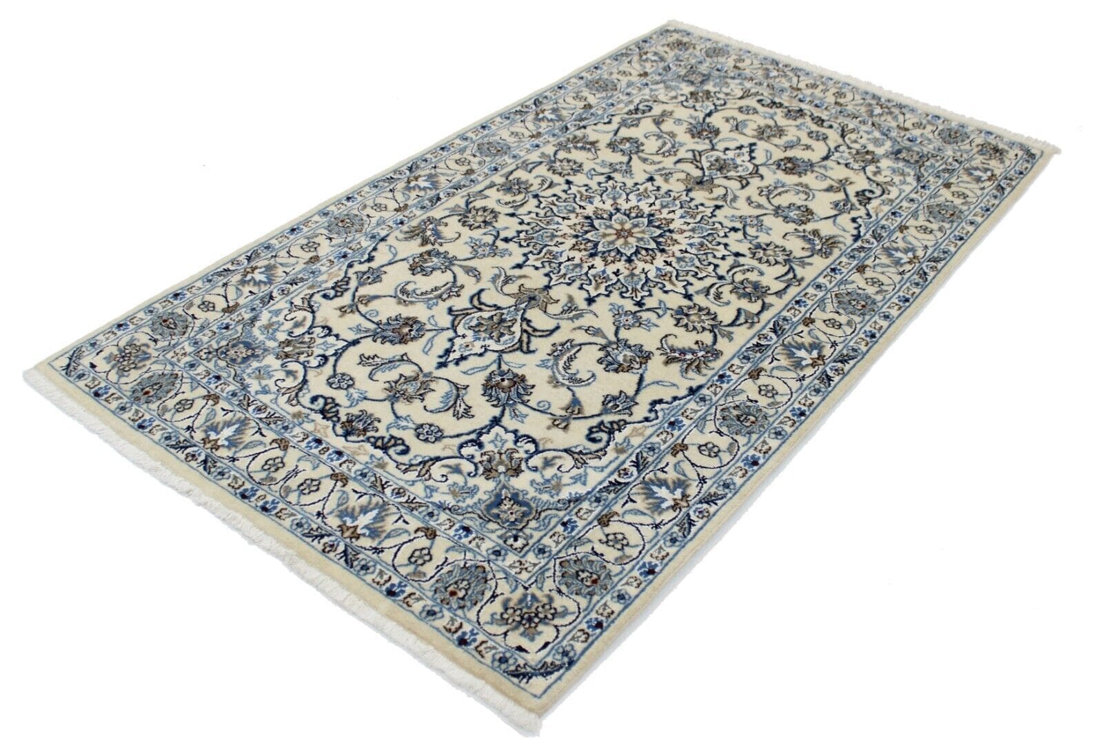 Original Perserteppich Nain 199 cm x 119 cm - Top Zustand, handgeknüpft, Perserteppich