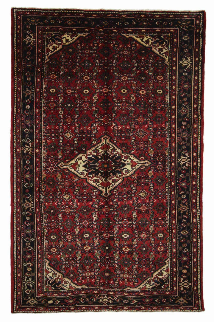 Hosseinabad Perserteppich 310 x 200 cm - 200.000 Knoten/m² - strapazierfähig und hochdicht handgeknüpft