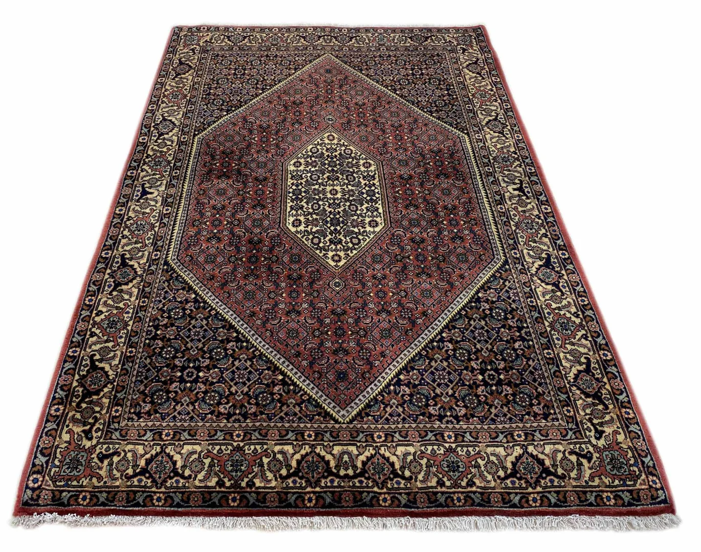 Bidjar Perserteppich 176 x 115 cm – 200.000 - 450.000 Knoten/m², strapazierfähig, robust, schmutzabweisend, handgeknüpft