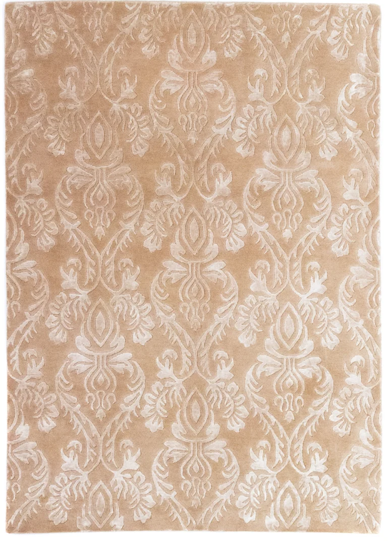 Ariana Modern Perserteppich 182 x 127 cm - Hochwertige glänzende Schurwolle, ideal für stark frequentierte Räume - handgeknüpft