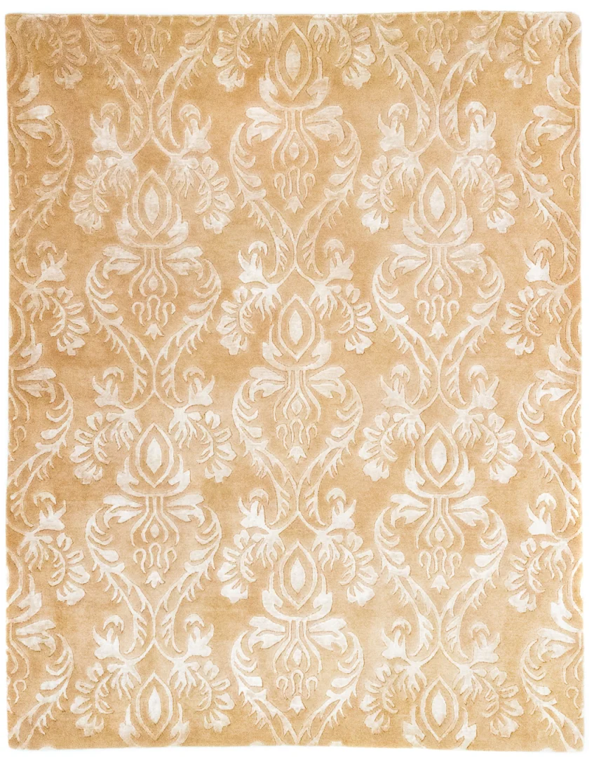 Ariana Modern Perserteppich 200 x 154 cm - Hochwertige, glänzende Schurwolle, langlebig und für stark frequentierte Räume geeignet - handgeknüpft