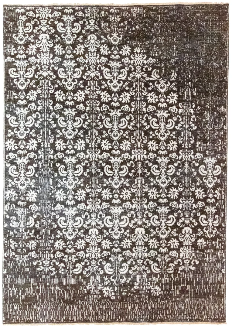 Ariana Modern Perserteppich 256 x 181 cm – Hochwertige Schurwolle, langlebig und weich, ideal für stark frequentierte Räume, handgeknüpft