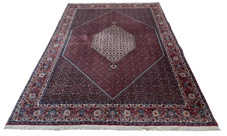 Bidjar Perserteppich 297 x 200 cm - 200.000 - 450000 Knoten/m², strapazierfähig, robust, schmutzabweisend, handgeknüpft