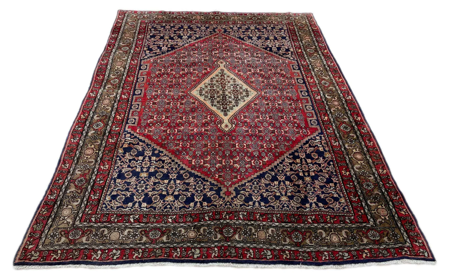 Bidjar Perserteppich 300 x 210 cm – 450.000 Knoten/m² – strapazierfähig, robust, schmutzabweisend – handgeknüpft
