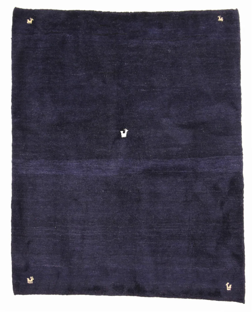 Gabbeh Perserteppich 205 x 170 cm – Hoher, weicher Flor bis 2,5 cm, handgeknüpft