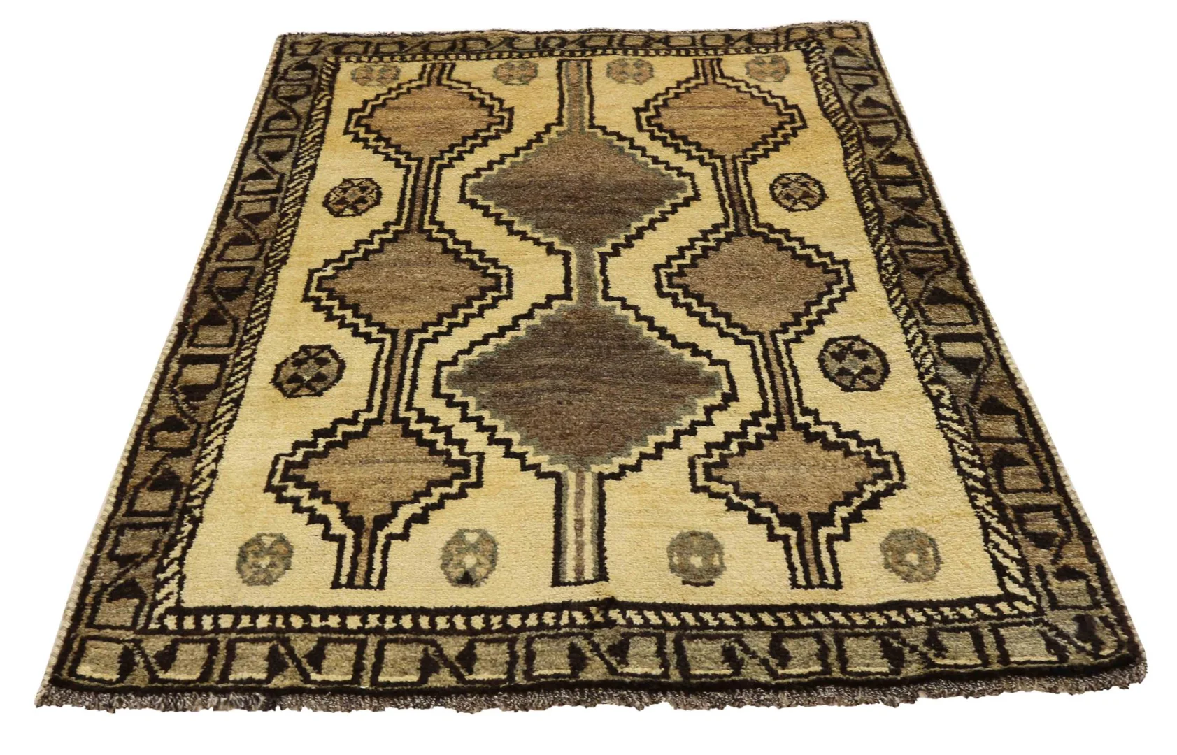 Gabbeh-Shuli Teppich 175 x 124 cm – 90.000-180.000 Knoten/m² – Fantasievoll, handgeknüpft, Perserteppich