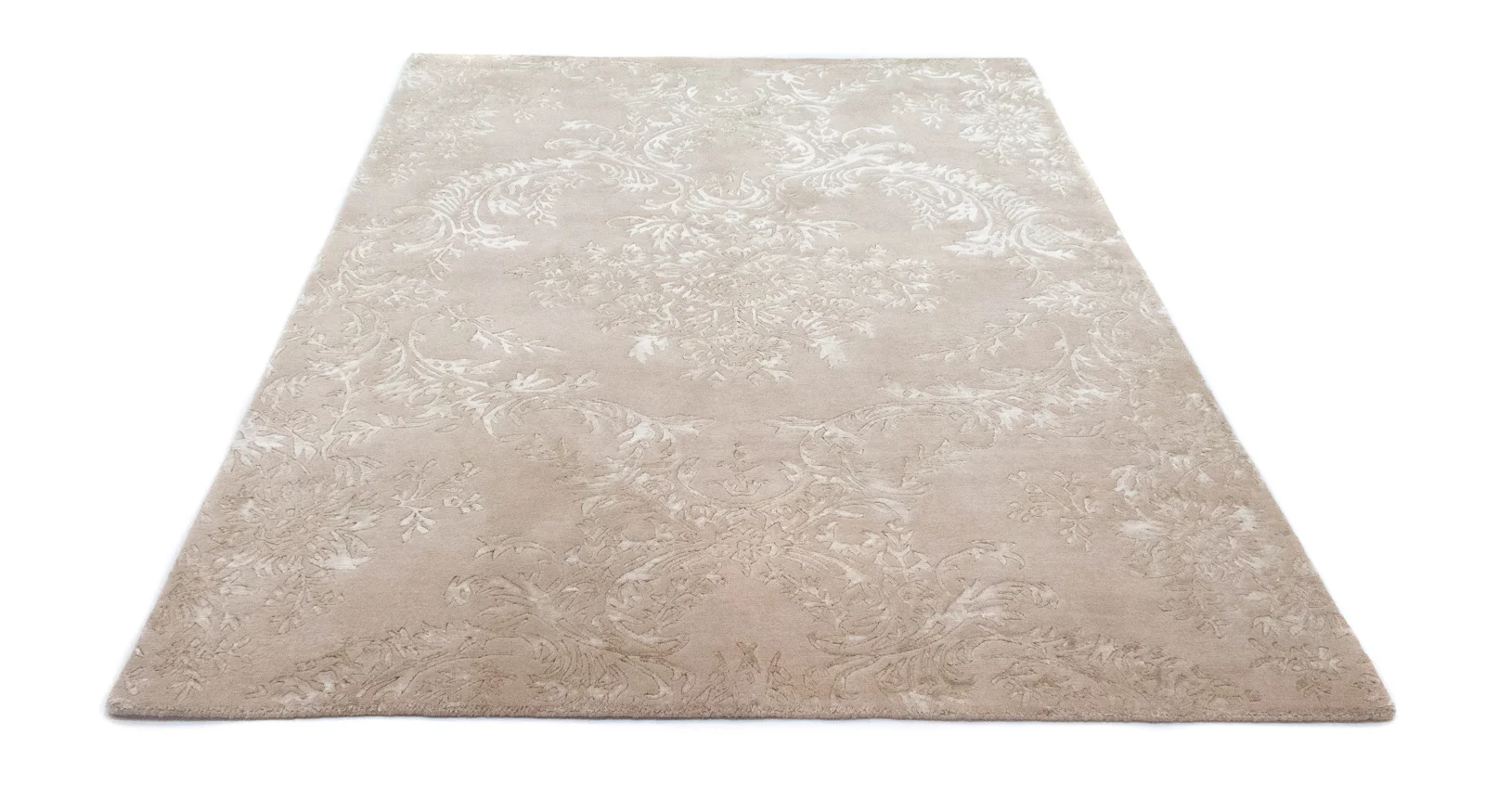 Ariana Modern Perserteppich 212 x 155 cm – glänzende Schurwolle, langlebig und pflegeleicht, handgeknüpft