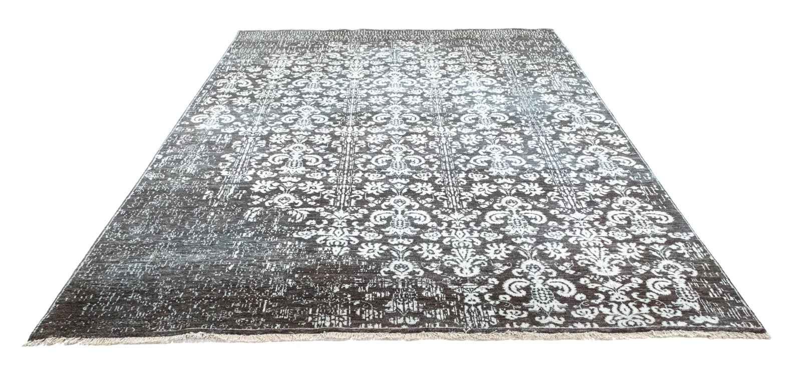 Ariana Modern Perserteppich 256 x 181 cm – Hochwertige Schurwolle, langlebig und weich, ideal für stark frequentierte Räume, handgeknüpft