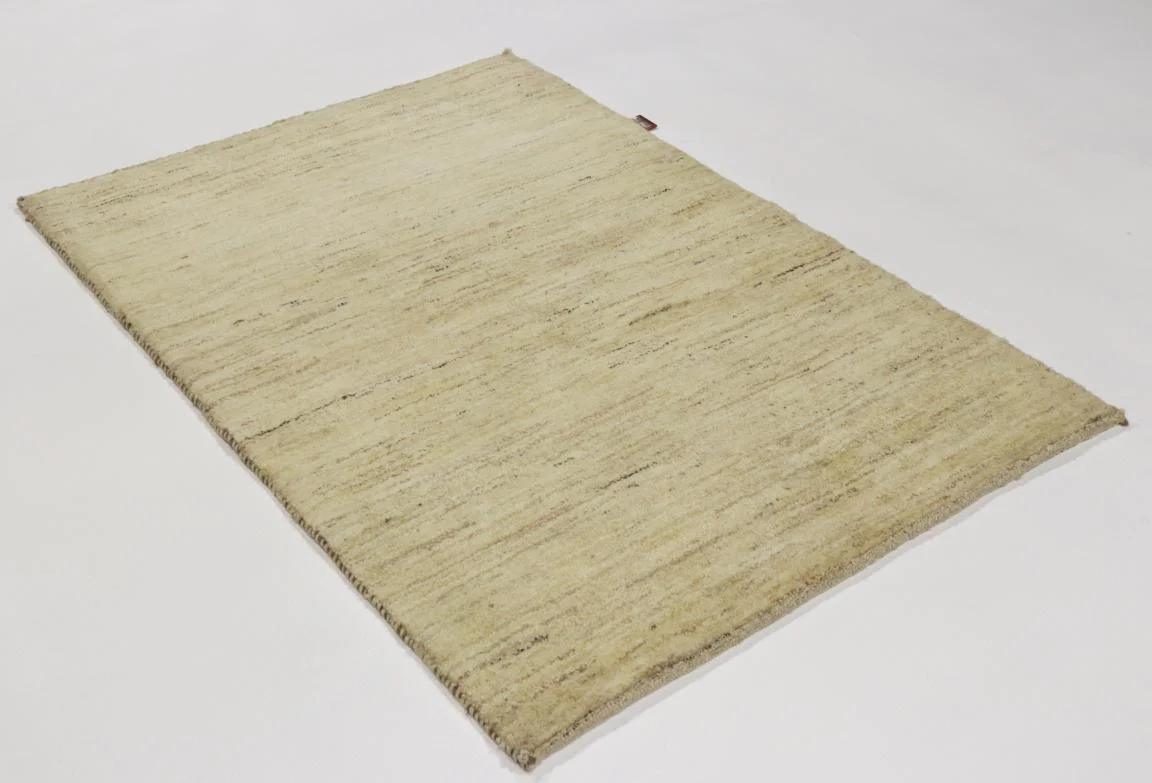 Gabbeh Teppich 149 x 108 cm - Hoher Flor bis 2,5 cm, abstraktes Design, handgeknüpft, Perserteppich