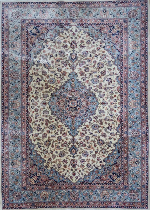 291x201cm Handgeknüpfter Orientteppich Sarough Farahan Floral Muster W1(#409)